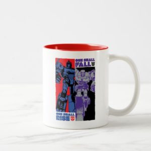 Transformers | Optimus Prime & Megatron Contrast Two-Tone Coffee Mug
