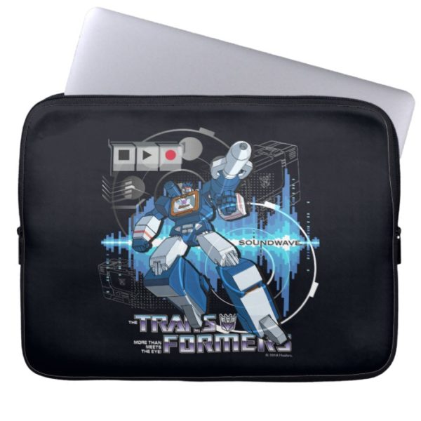 Transformers | Soundwave Iconography Collage Computer Sleeve