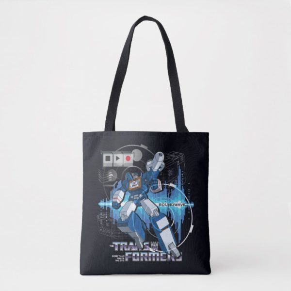Transformers | Soundwave Iconography Collage Tote Bag