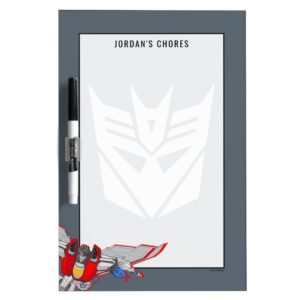 Transformers | Starscream Flying Pose Dry Erase Board