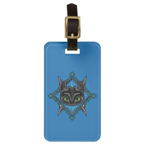 Tribal Toothless Emblem Bag Tag