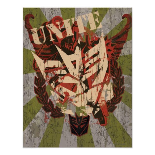 Unite - Decepticon Symbol Poster