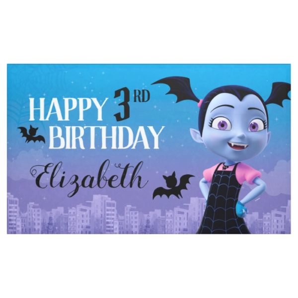 Vampirina Birthday Banner