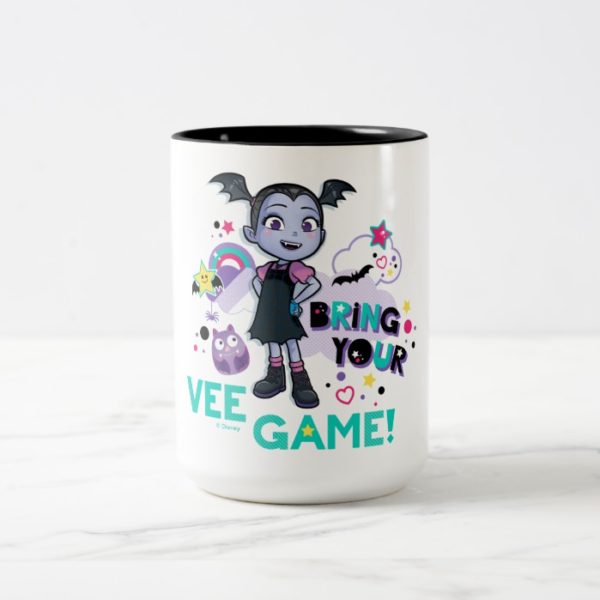 Vampirina | Bring Your Vee Game! Two-Tone Coffee Mug