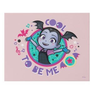 Vampirina | Cool to be Me Faux Canvas Print