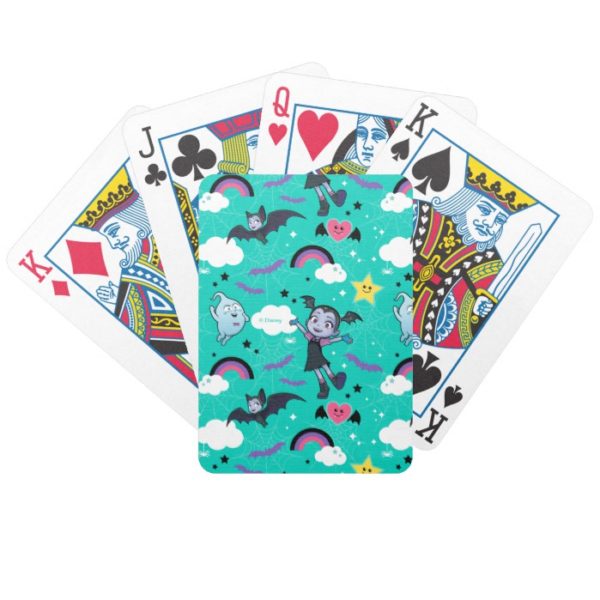 Vampirina & Demi | Friends are Magical Pattern Bicycle Playing Cards