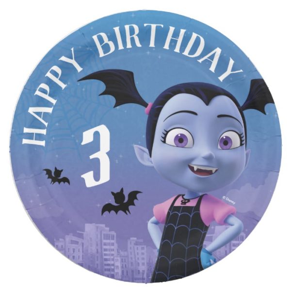 Vampirina | Happy Birthday Paper Plate
