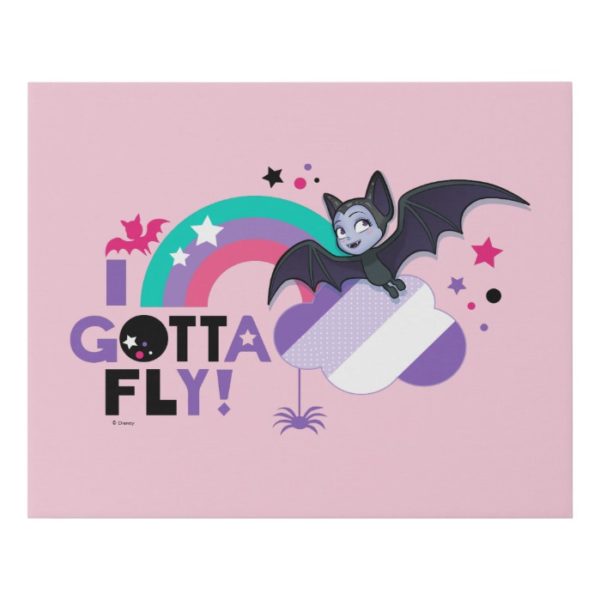 Vampirina | I Gotta Fly! Faux Canvas Print