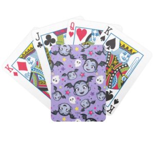 Vampirina | Super Sweet Purple Pattern Bicycle Playing Cards
