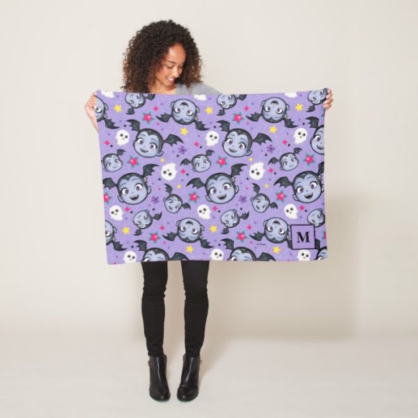 Vampirina | Super Sweet Purple Pattern Fleece Blanket