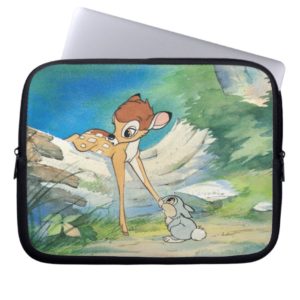 Vintage Bambi and Thumper Laptop Sleeve