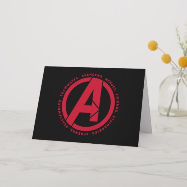 Avengers: Endgame | Avengers Attributes Logo Card