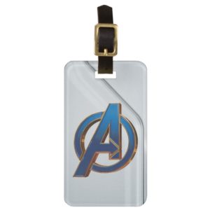 Avengers: Endgame | Avengers Blue & Gold Logo Bag Tag