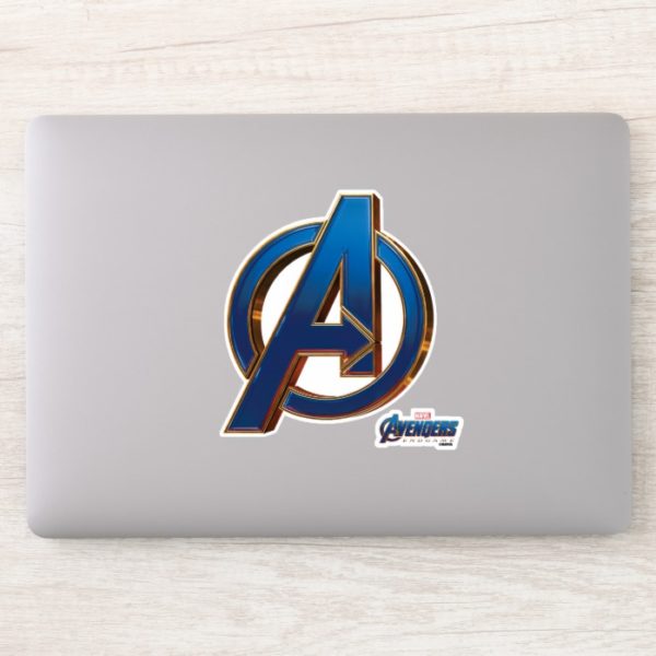 Avengers: Endgame | Avengers Blue & Gold Logo Sticker