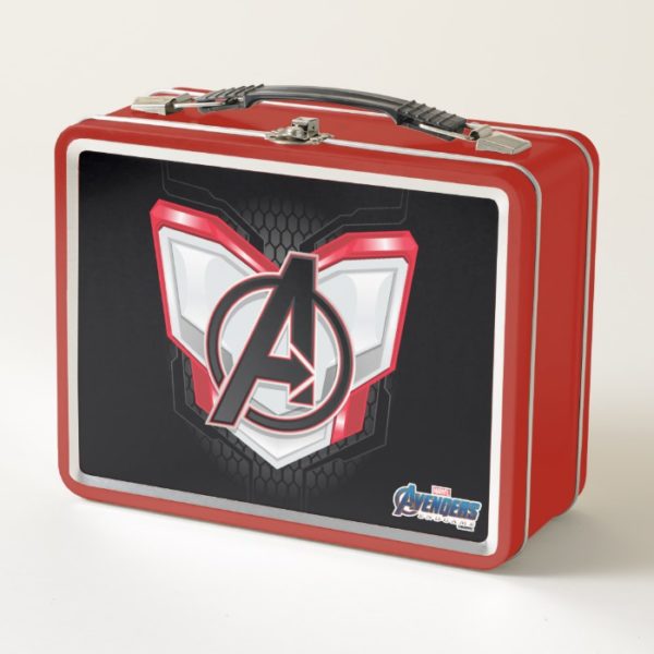 Avengers: Endgame | Avengers Chest Panel Logo Metal Lunch Box