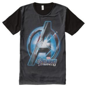 Avengers: Endgame | Avengers Hi-Tech Logo All-Over-Print Shirt
