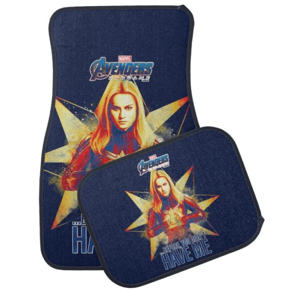 Avengers: Endgame | "Before, You Didn't Have Me" Car Floor Mat