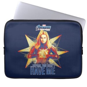 Avengers: Endgame | "Before, You Didn't Have Me" Computer Sleeve