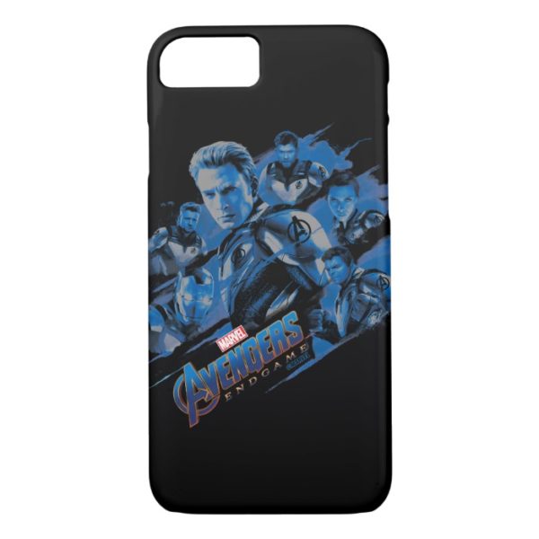 Avengers: Endgame | Blue Avengers Group Graphic Case-Mate iPhone Case