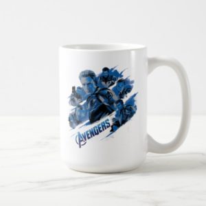 Avengers: Endgame | Blue Avengers Group Graphic Coffee Mug