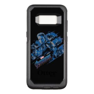 Avengers: Endgame | Blue Avengers Group Graphic OtterBox Commuter Samsung Galaxy S8 Case