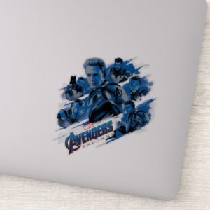 Avengers: Endgame | Blue Avengers Group Graphic Sticker
