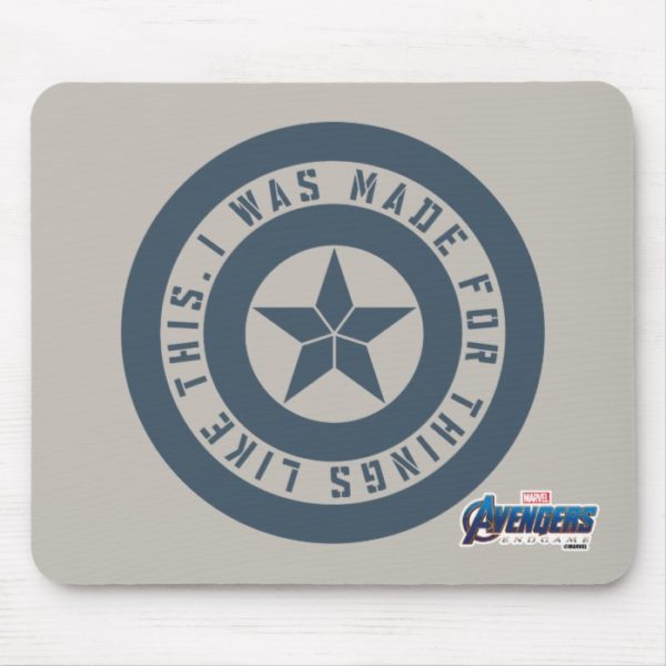 Avengers: Endgame | Captain America "I Was Made" Mouse Pad