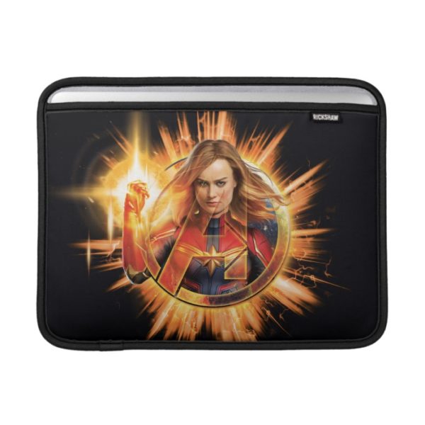 Avengers: Endgame | Captain Marvel Avengers Logo MacBook Air Sleeve