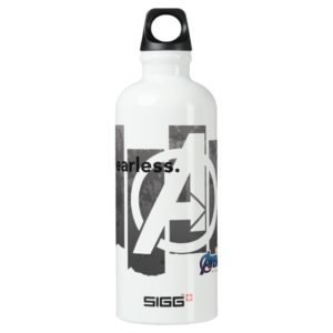 Avengers: Endgame | "Fearless" Avengers Logo Aluminum Water Bottle