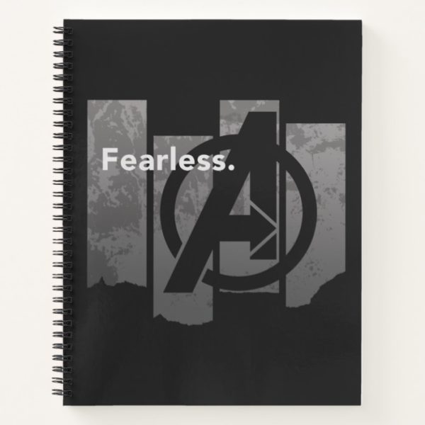 Avengers: Endgame | "Fearless" Avengers Logo Notebook
