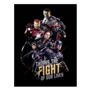 Avengers: Endgame | "Fight Of Our Lives" Avengers Postcard