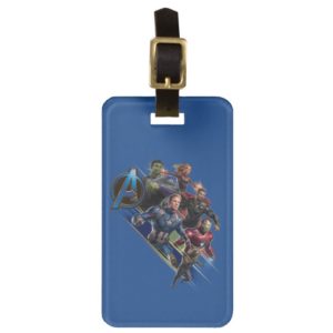 Avengers: Endgame | Group With Blue Logo Bag Tag