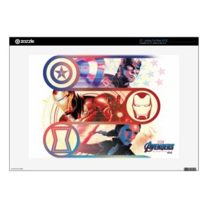 Avengers: Endgame | Heroes & Icons Graphic 15" Laptop Decal