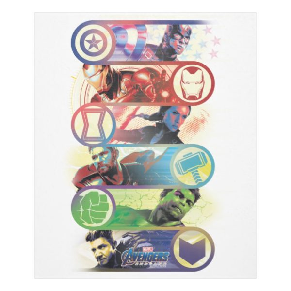 Avengers: Endgame | Heroes & Icons Graphic Fleece Blanket