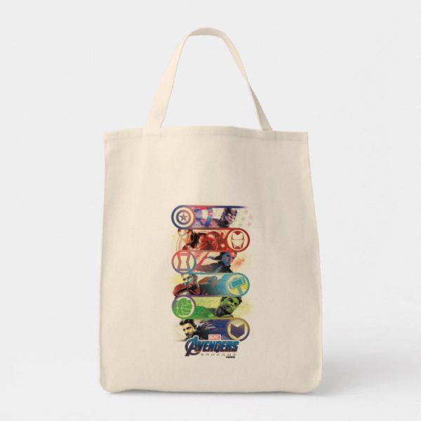 Avengers: Endgame | Heroes & Icons Graphic Tote Bag