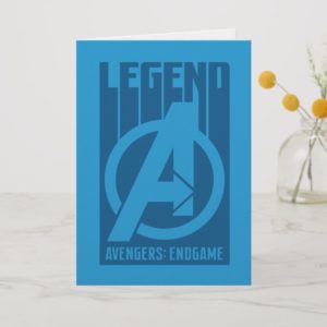 Avengers: Endgame | "Legend" Avengers Logo Card