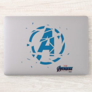 Avengers: Endgame | Splintered Avengers Logo Sticker
