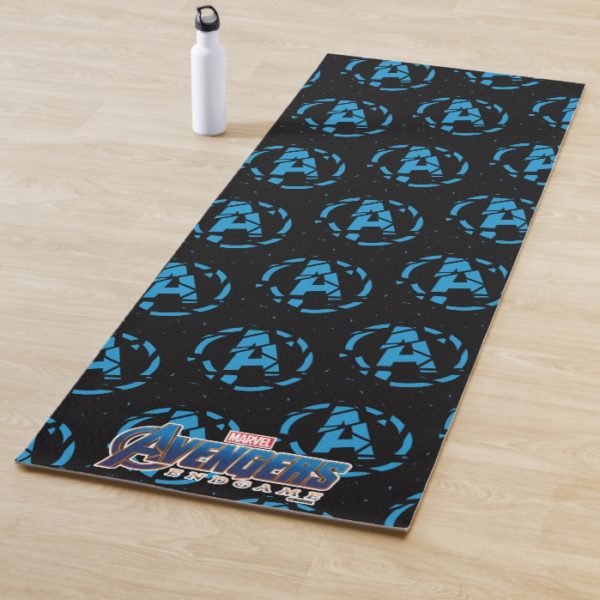 Avengers: Endgame | Splintered Avengers Logo Yoga Mat