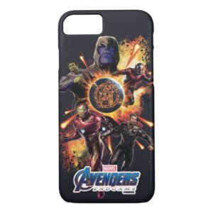 Avengers: Endgame | Thanos & Avengers Fire Graphic Case-Mate iPhone Case