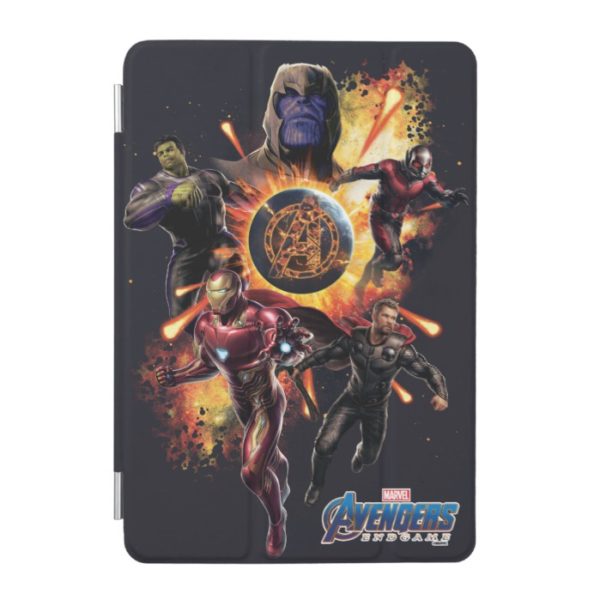 Avengers: Endgame | Thanos & Avengers Fire Graphic iPad Mini Cover