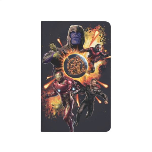 Avengers: Endgame | Thanos & Avengers Fire Graphic Journal