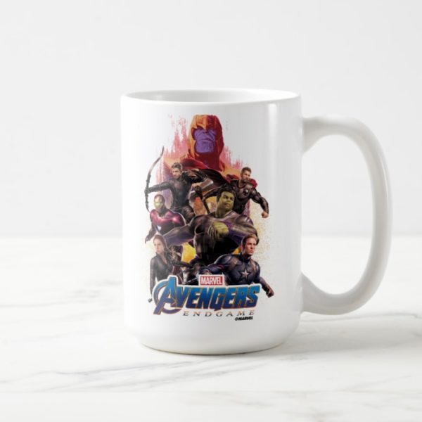 Avengers: Endgame | Thanos & Avengers Run Graphic Coffee Mug
