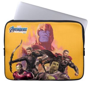 Avengers: Endgame | Thanos & Avengers Run Graphic Computer Sleeve