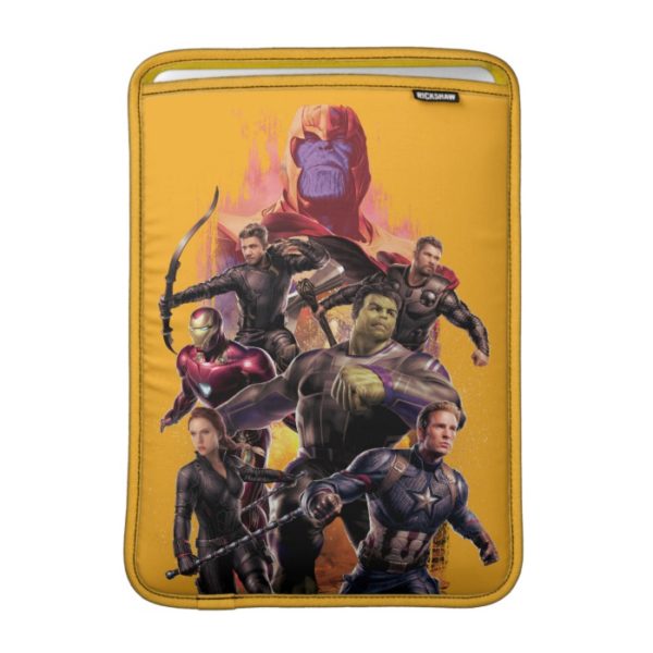 Avengers: Endgame | Thanos & Avengers Run Graphic MacBook Air Sleeve