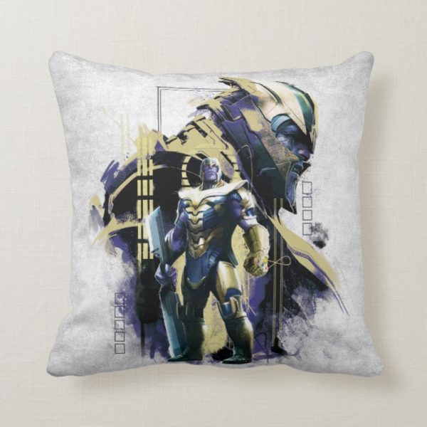 Avengers: Endgame | Thanos Character Graphic Throw Pillow