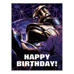 Avengers: Endgame | Thanos Fractured Graphic Postcard