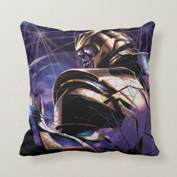 Avengers: Endgame | Thanos Fractured Graphic Throw Pillow