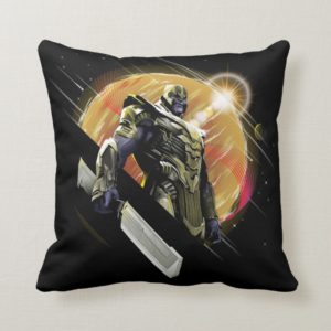 Avengers: Endgame | Thanos Planetary Graphic Throw Pillow