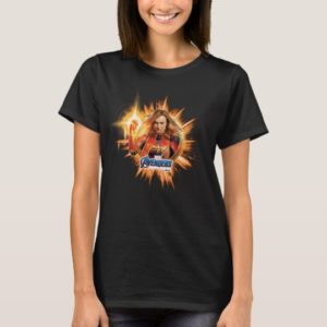 Avengers: Endgame | Captain Marvel Avengers Logo T-Shirt