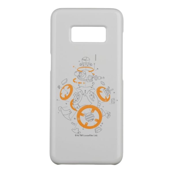 BB-8 Exploded View Drawing Case-Mate Samsung Galaxy S8 Case